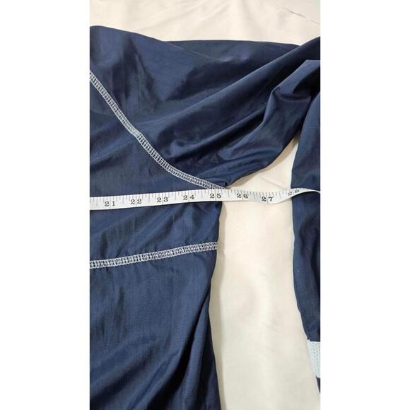 Hurley Men's Blue Lightweight Windbreaker Jacket with Hood Size XXL - Picture 6 of 6